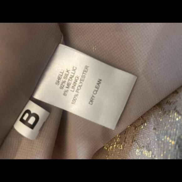 LOFT Elegant Printed Blouse with Tie Detail - Size M - Picture 7 of 8